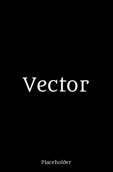 book cover: vector
