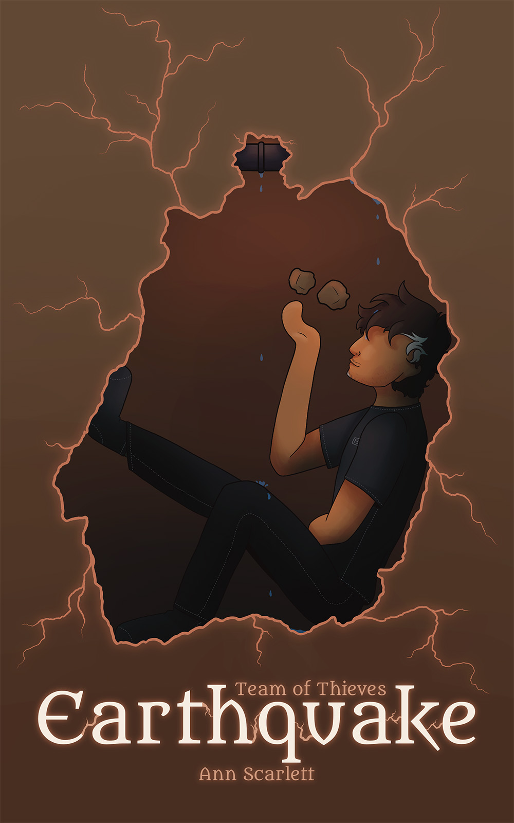 book cover: earthquake