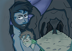 thumbnail of Nap in Cave